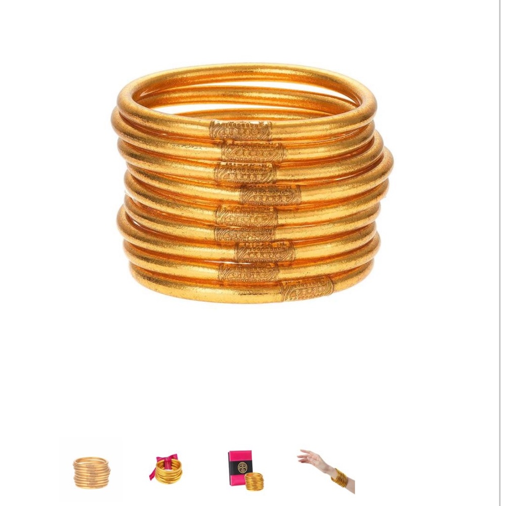 BudHa Girl Bracelets - gold! (3)